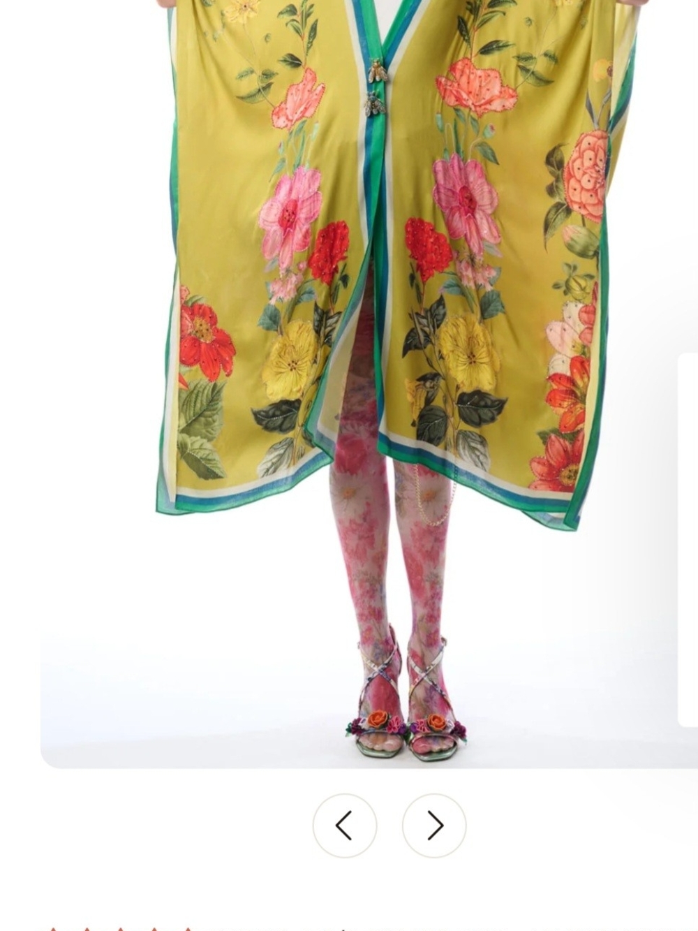 Arrata - French Riviera Hand-Beaded Kimono